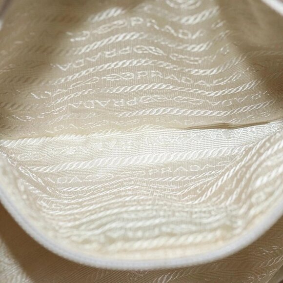 PRADA Backpack Nylon Beige Auth 73873 - Picture 13 of 16